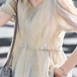 French-style elegant commuting shirt - liwisi