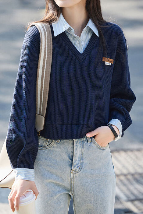 Fashion Color Block Striped Hoodie - liwisi