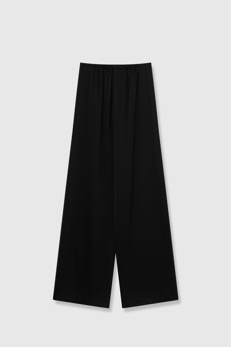 ベーシックデザインマキシワイドパンツ 4色入 - liwisi