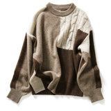Round Neck Knit - 2 Colors Available - liwisi
