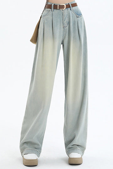 Simple Design Maxi Denim Pants - 6 Colors Available - liwisi