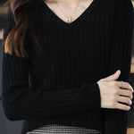Long Sleeve Knitted Base Layer Top - liwisi