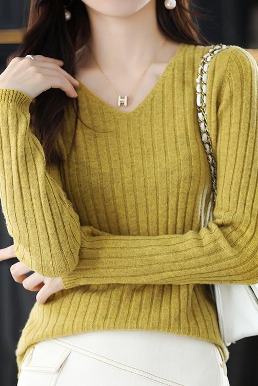 Long Sleeve Knitted Base Layer Top - liwisi