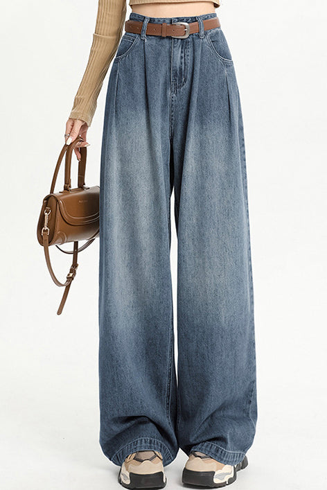 Simple Design Maxi Denim Pants - 6 Colors Available - liwisi