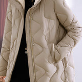 Casual Warm Lightweight Hooded Cotton Jacket