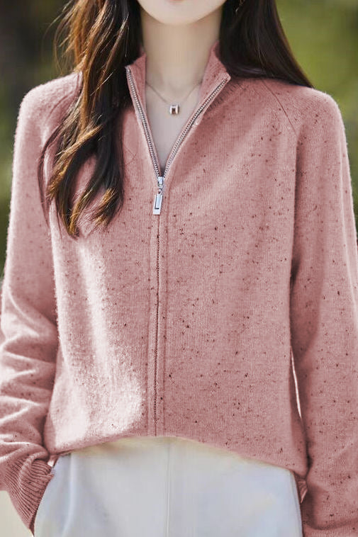 Loose, casual, soft and thick knitted top - liwisi