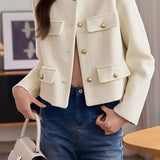 Exquisite Elegant Fashion Versatile Jacket
