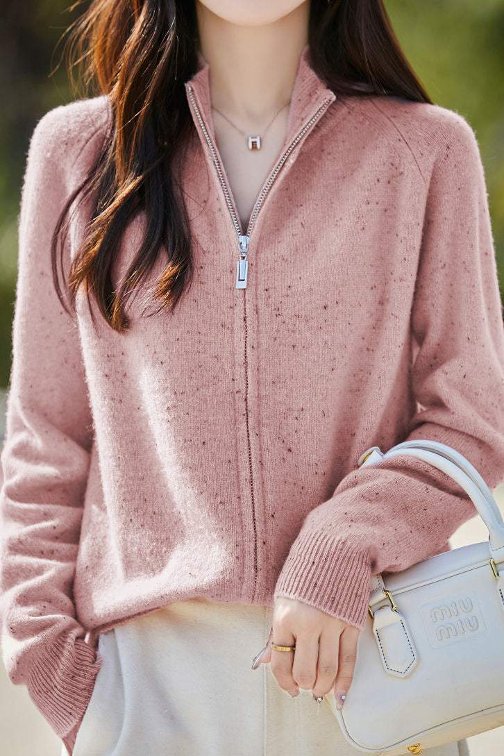 Loose, casual, soft and thick knitted top - liwisi