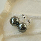 Pearl Decor Stud Earrings - 6 Colors Available - liwisi