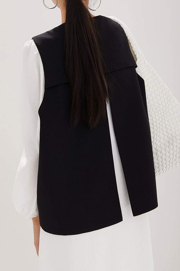 Elegant slit waistcoat - liwisi