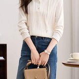 Hooded Simple Parker with Slit Opening - liwisi