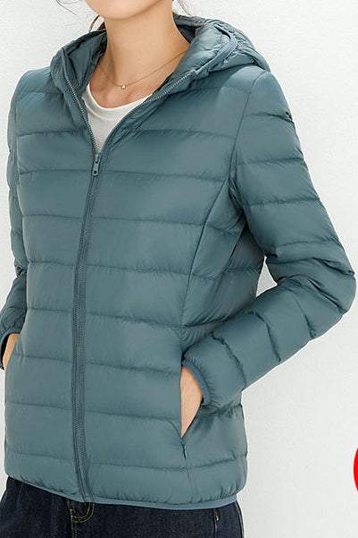 Warm Hooded Duck Down Jacket - liwisi