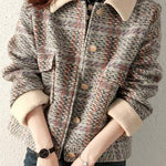 Elegant Lapel Short Wool Coat - liwisi