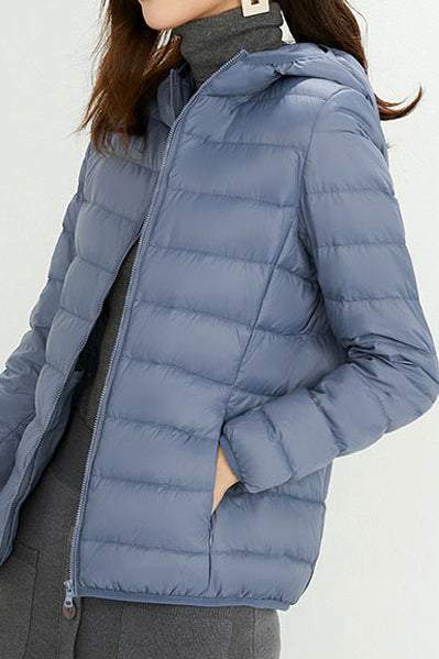 Warm Hooded Duck Down Jacket - liwisi