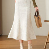 Elegant Fitted Sequin Mermaid Dress in Chic Style - liwisi