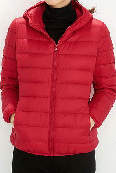 Warm Hooded Duck Down Jacket - liwisi