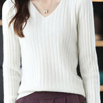 Long Sleeve Knitted Base Layer Top - liwisi