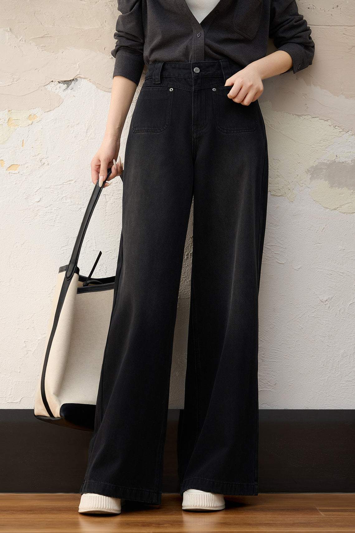 Vintage Wide-Leg Jeans - liwisi