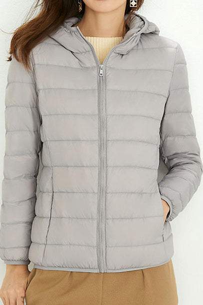 Warm Hooded Duck Down Jacket - liwisi