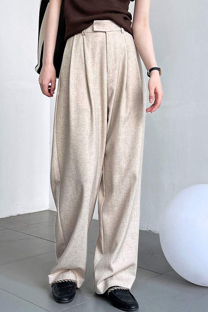 Maxi Tuck-In Wide Pants - 3 Colors Available - liwisi
