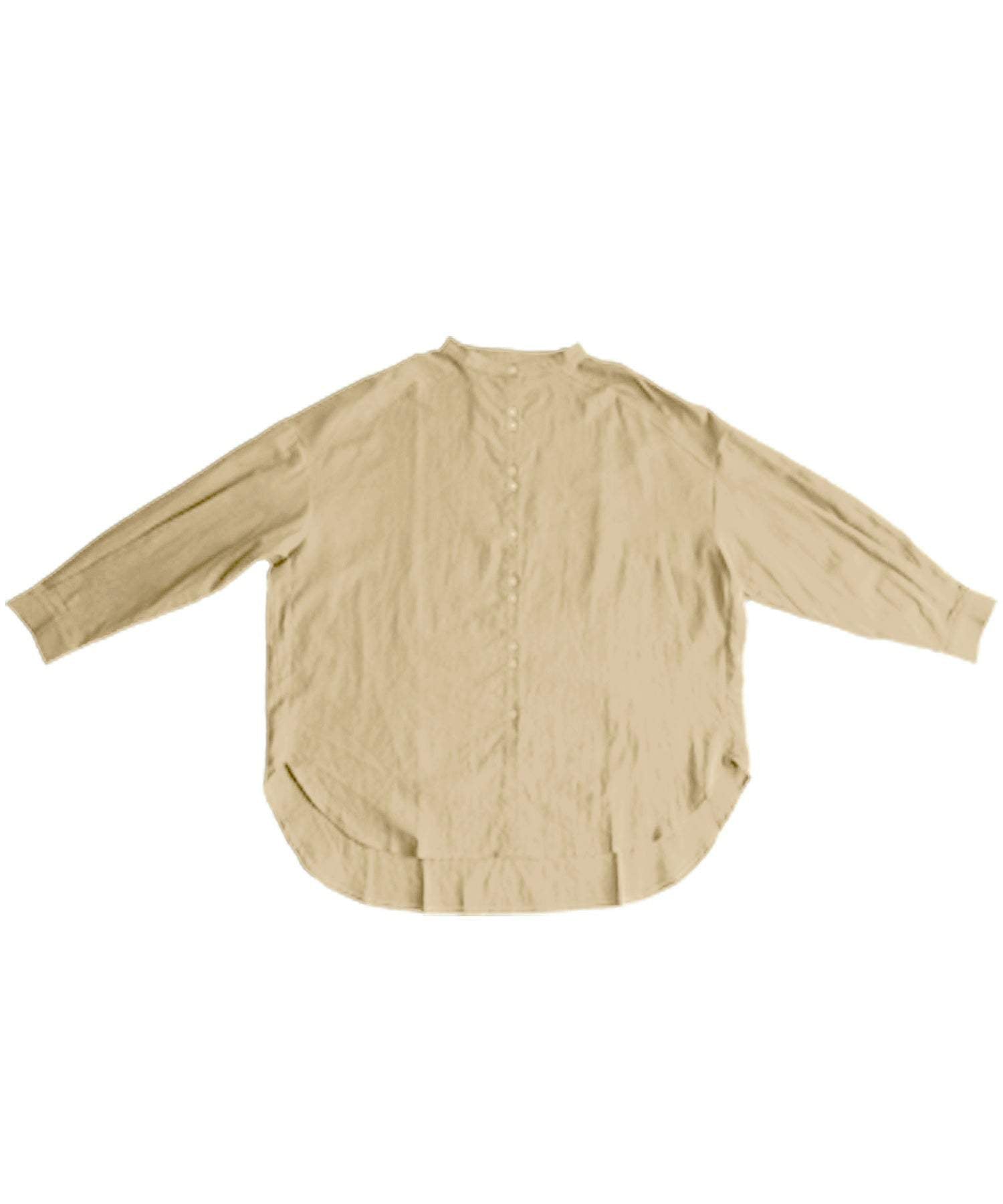 Stand Collar Drop Shoulder Linen Tunic - 6 Colors Available - liwisi