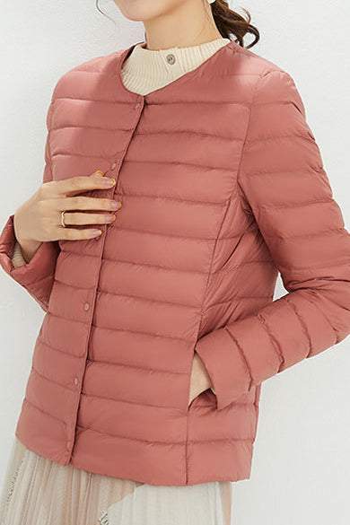 Lightweight Long Sleeve Duck Down Jacket - liwisi
