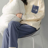 Waffle cotton pajamas - liwisi