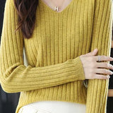 Long Sleeve Knitted Base Layer Top - liwisi