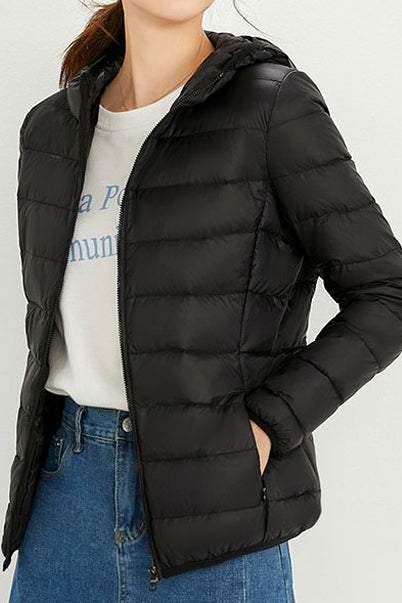 Warm Hooded Duck Down Jacket - liwisi