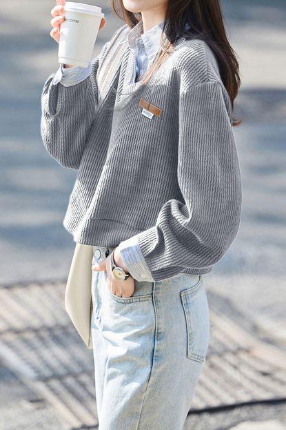 Fashion Color Block Striped Hoodie - liwisi