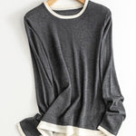 Comfortable wool knitted set - liwisi