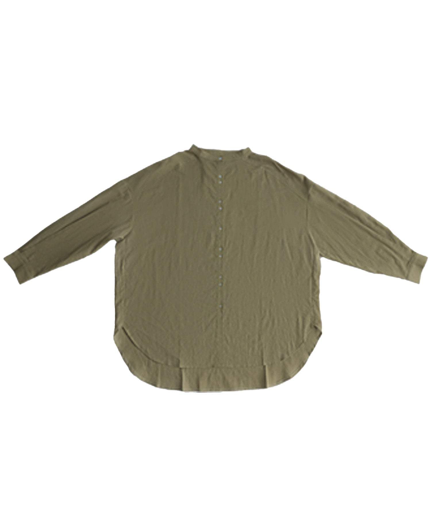 Stand Collar Drop Shoulder Linen Tunic - 6 Colors Available - liwisi