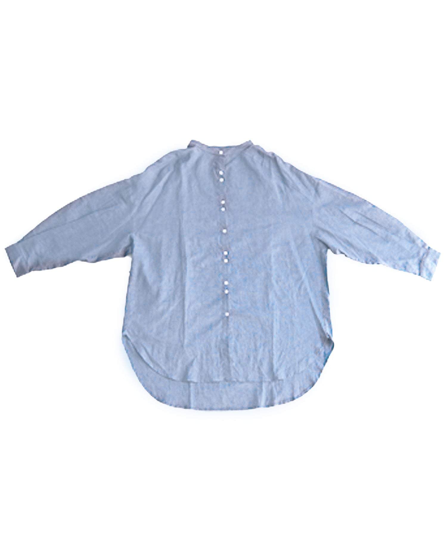Stand Collar Drop Shoulder Linen Tunic - 6 Colors Available - liwisi