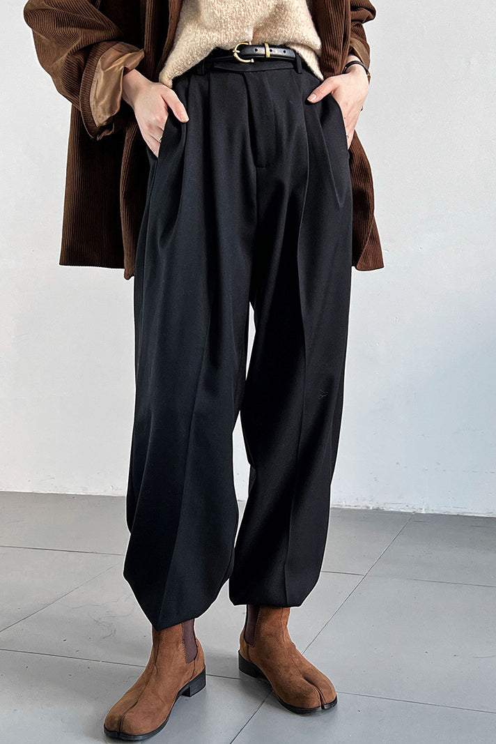 Maxi Tuck-In Wide Pants - 3 Colors Available - liwisi