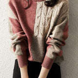 Round Neck Knit - 2 Colors Available - liwisi