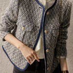 Fashionable Elegant Boucle Coat - liwisi