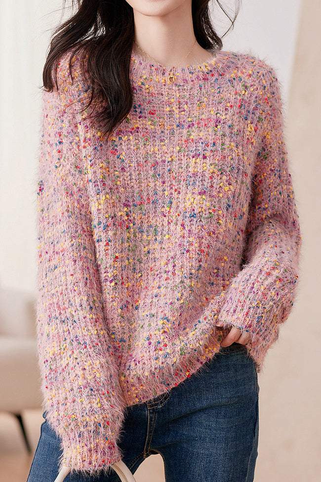 All-match round-neck sweater - liwisi