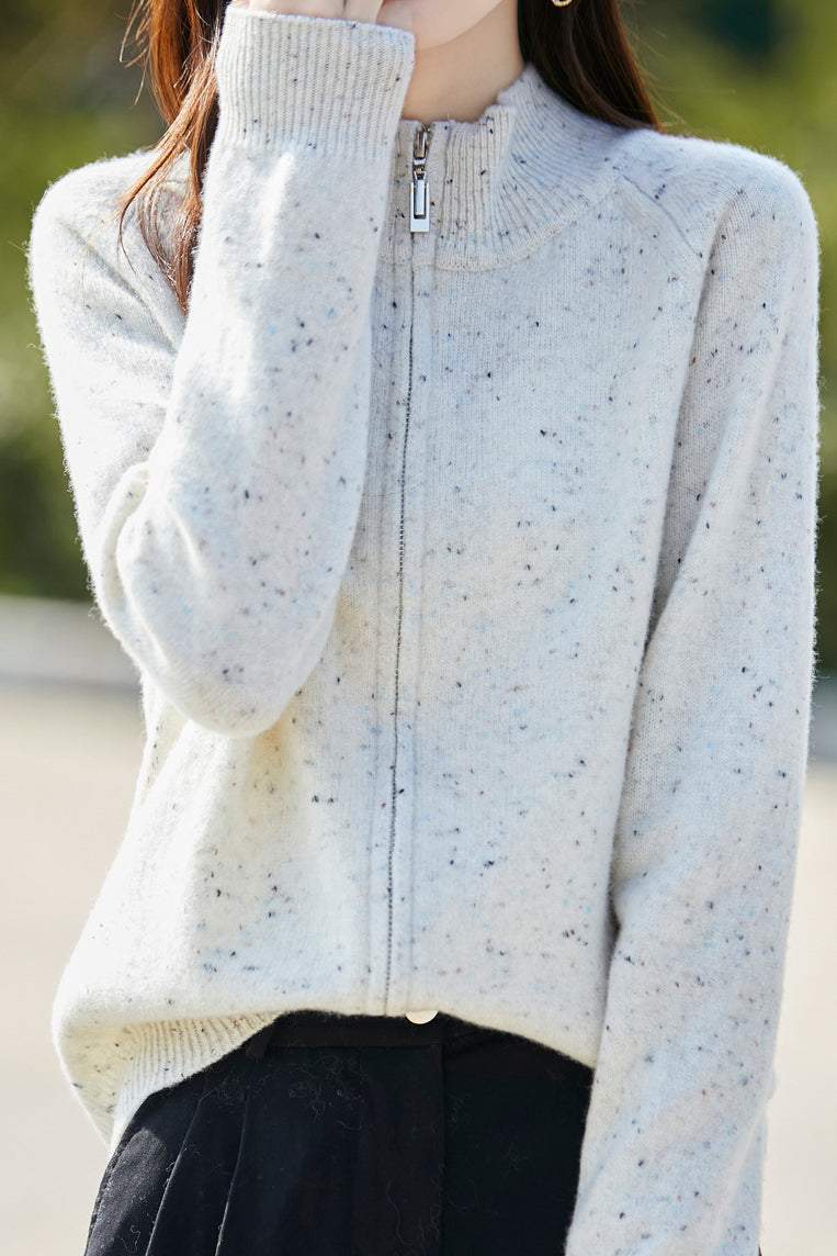 Loose, casual, soft and thick knitted top - liwisi