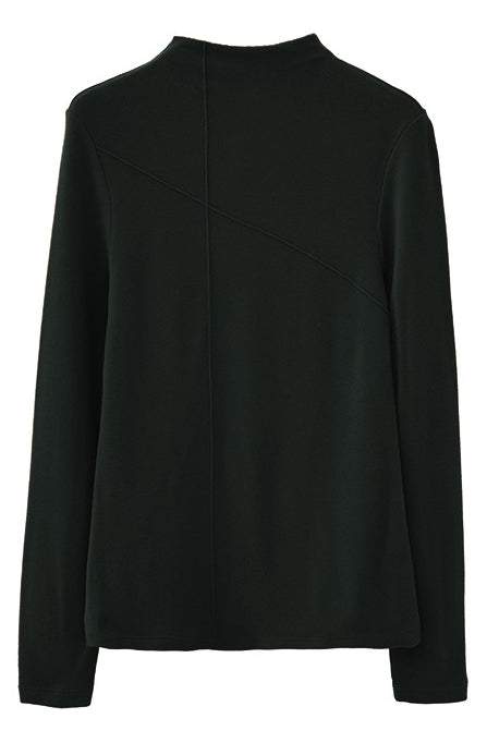 Half turtleneck warm top - liwisi