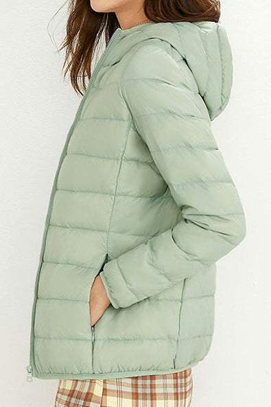 Warm Hooded Duck Down Jacket - liwisi