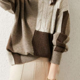 Round Neck Knit - 2 Colors Available - liwisi