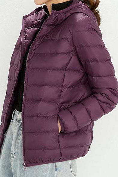 Warm Hooded Duck Down Jacket - liwisi