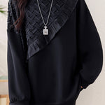 Spliced casual sweatshirt - liwisi