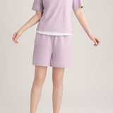 Fashionable Faux Two-Piece Loungewear - liwisi