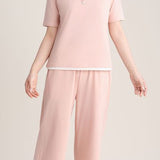 Fashionable Faux Two-Piece Loungewear - liwisi