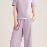 Fashionable Faux Two-Piece Loungewear - liwisi