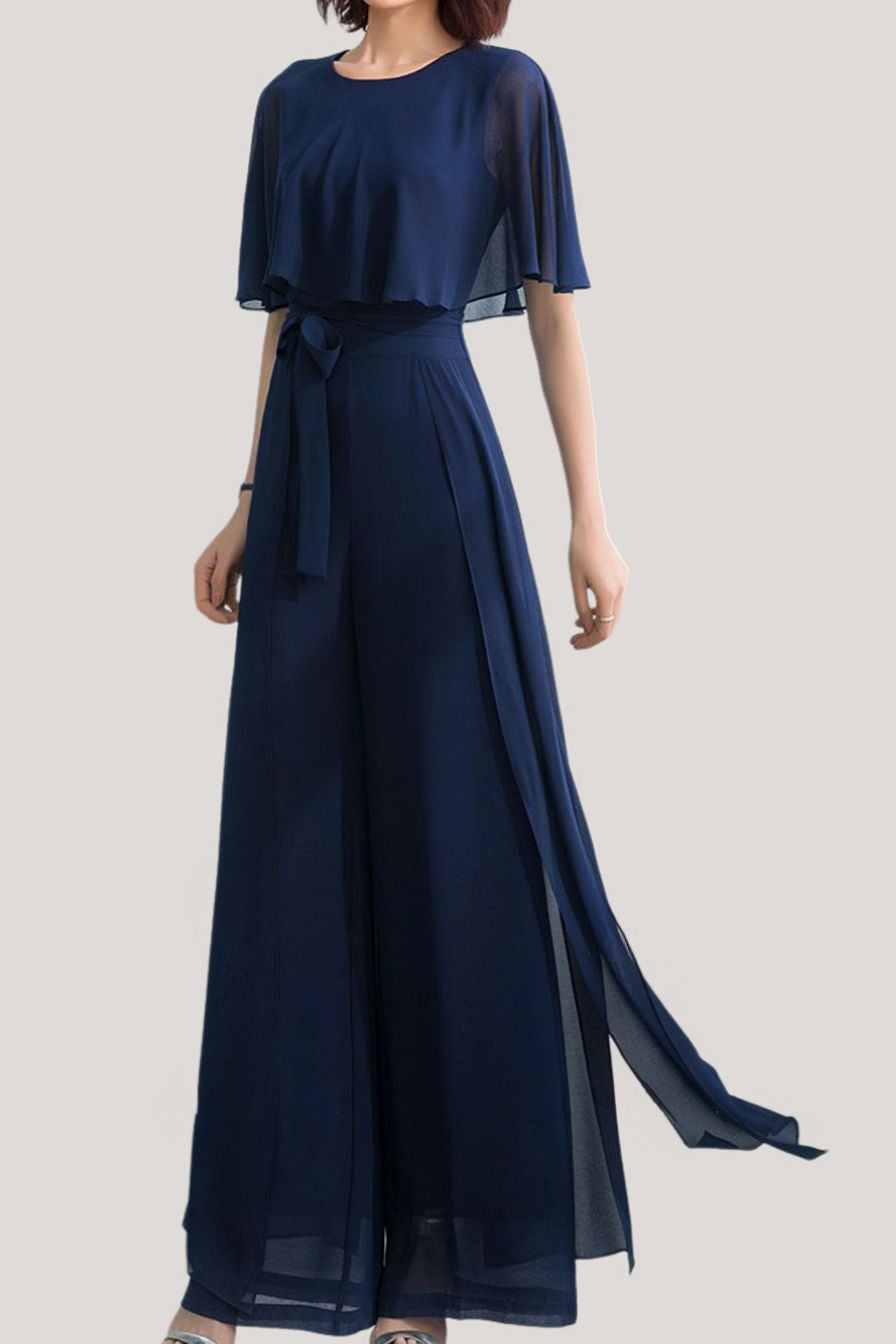 Ruffled sleeve jumpsuit - liwisi