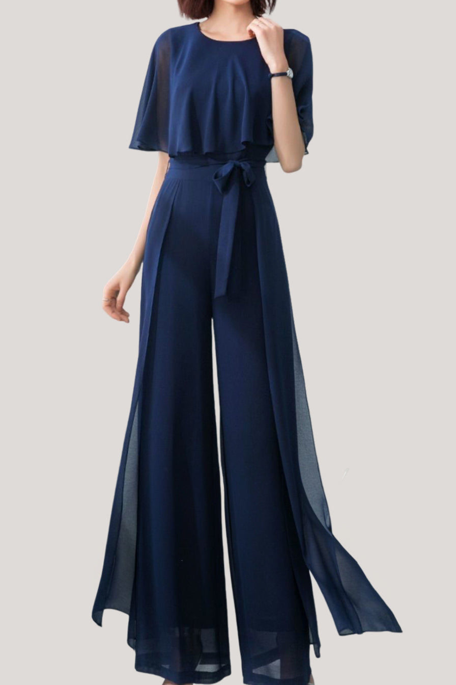 Ruffled sleeve jumpsuit - liwisi