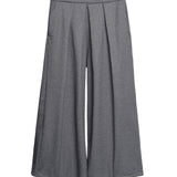 ハイウエストタックインロングワイドパンツ 4色入 - liwisi