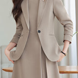 Minimalist Elegant Commuter Dress Set